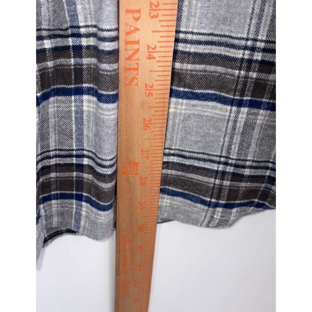 Mountain Khakis Mens 2XL XXL Gray Plaid‎ Long Sleeve Super Soft Flannel Pockets - Picture 4 of 7